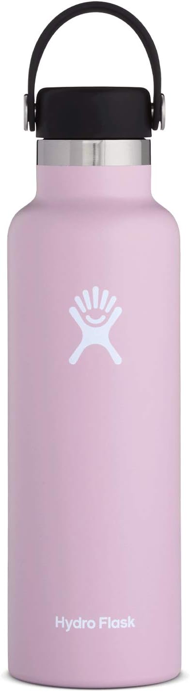 Hydro Flask Standard Mouth Water Bottle, Flex Cap - 21 oz, Lilac