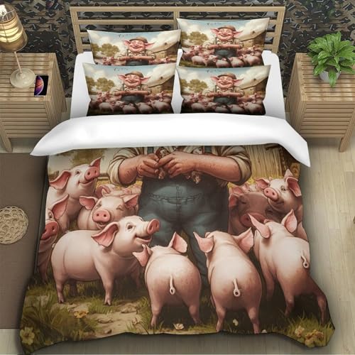 Housse de couette 3D hypoallergénique et résistante