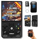 NeoGame ® Consola Retro portátil R36 MAX, Consola portátil con más de 30 000 Juegos y 20 emuladores, r36s Consola Compatible con Gameboy y Game Boy, emulador Consola Retro con batería 3500mAh