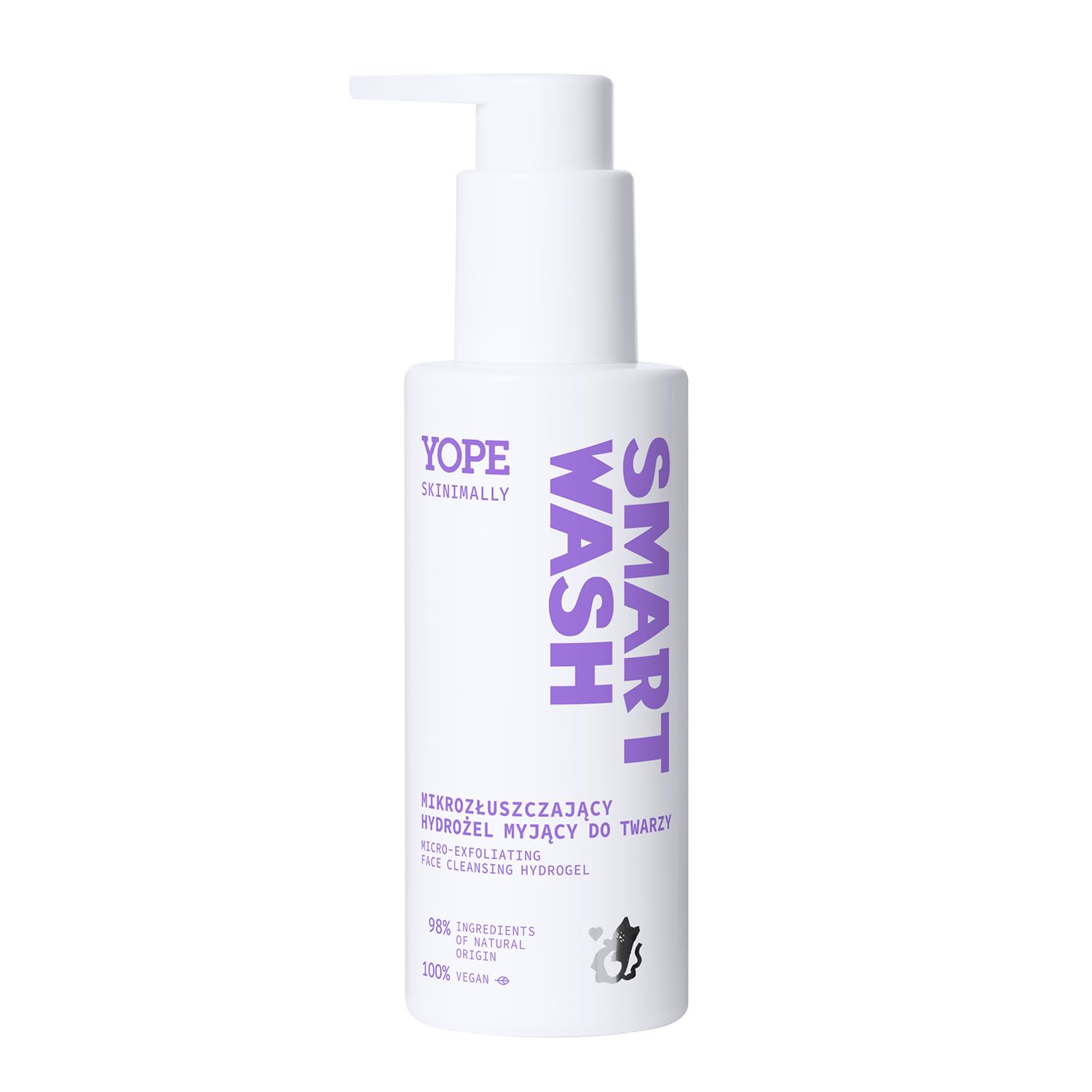 YOPE Natural Face cleansing | 98% Natural Ingredients | Exfoliating |Refreshing | Skinimally Face Cleansing Hydrogel 150ml