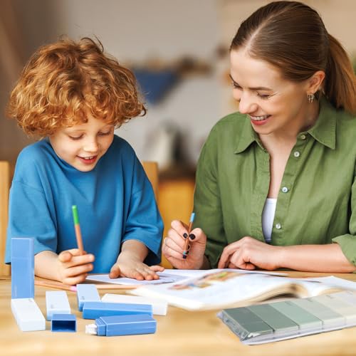 Fzyisw Korrekturroller Set, 12 Stück Buntes Correction Tape mit Farbverlauf, Mini Korrekturband für Kinder, Studenten und Büroangestellte, Ideal für Schulsachen und Büroarbeiten (bunt-2)
