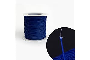 Lightweight Blue Cord for Wind Chime Replacement