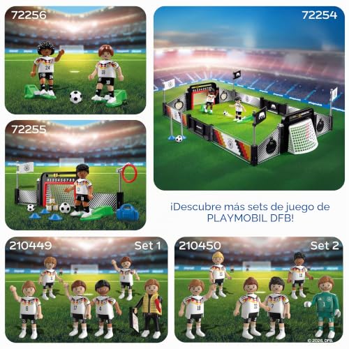 Miniatura 5 de PLAYMOBIL | DFB | Set de Jugadores Adeyemi y Stiller | Set de Juego de fútbol | Figuras de Juego de fútbol | 72256