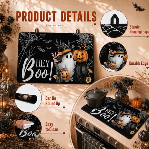 Image of Boo Stove Top Cover for Electric Stove, 28x20 inch