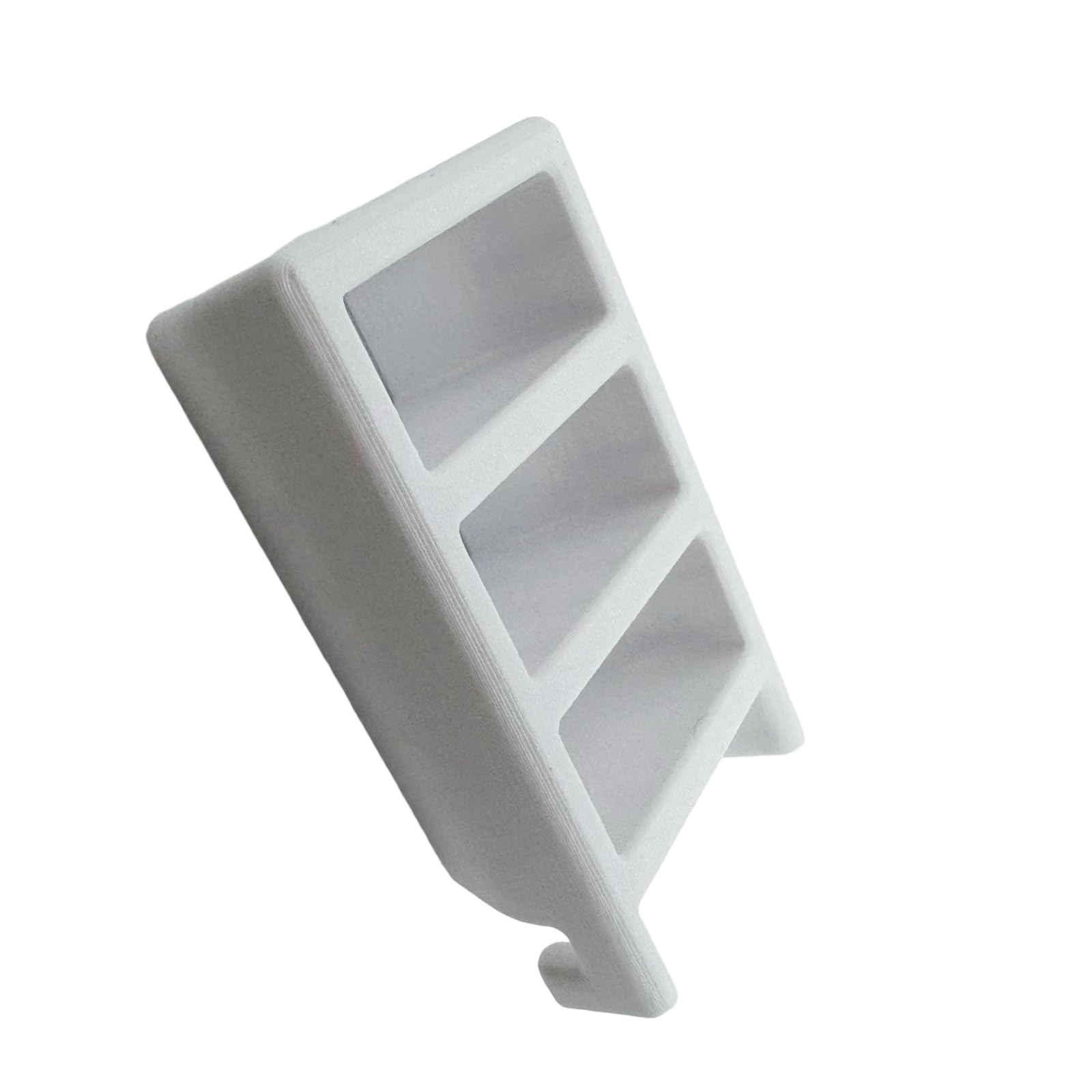 Geavonyg 3 Slot Pliers & Scissors Wall Mount Rack Tool for Pegboard, 3 Compartment Storage Holder Pliers Holder Pegboard