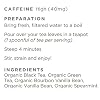 Golden Moon Tea Organic Vanilla Mint Tea - Loose Leaf, Non-GMO - Travel Tin (30 Servings)