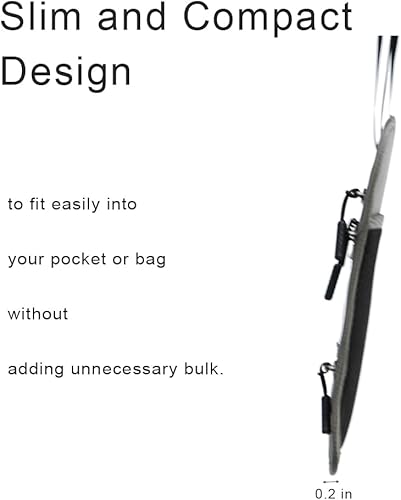 Miniatura 4 de Cartera de cuello con bloqueo RFID para pasaporte para mujeres, hombres y familia, cartera impermeable para pasaporte con cremallera, bolsa de viaje