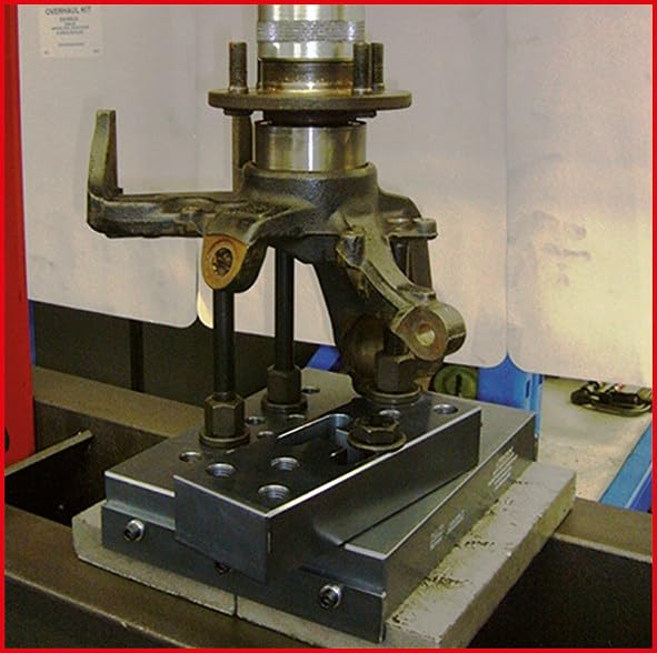 Support universel pour presse KS TOOLS pour bloquer les pièces instables