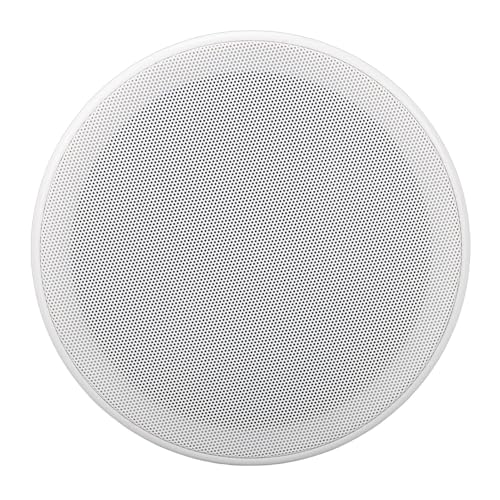 Jectse Altavoces de Techo, Altavoces Redondos de 6 Pulgadas para Montaje Empotrado en Pared, de 2 Vías, para Montaje Empotrado, Altavoz Doméstico de 15 W a 40 W para Colocación en