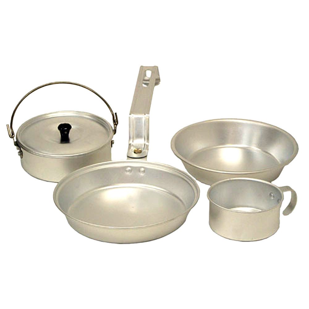 Mess Kit, Aluminum, 5-Pc.
