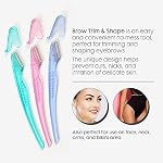 Ardell Pro Brow for Trim & Shape – Eyebrow Razor, Trimmer, and Shaper with Cover, Face Razor for Women, Dermaplane Razor, 1 Pack - Image 3