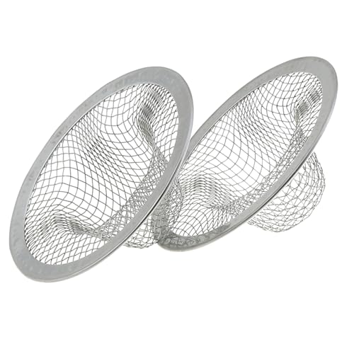 Coladores de fregadero de cocina 2 pulg acero inox x2 miniatura 3