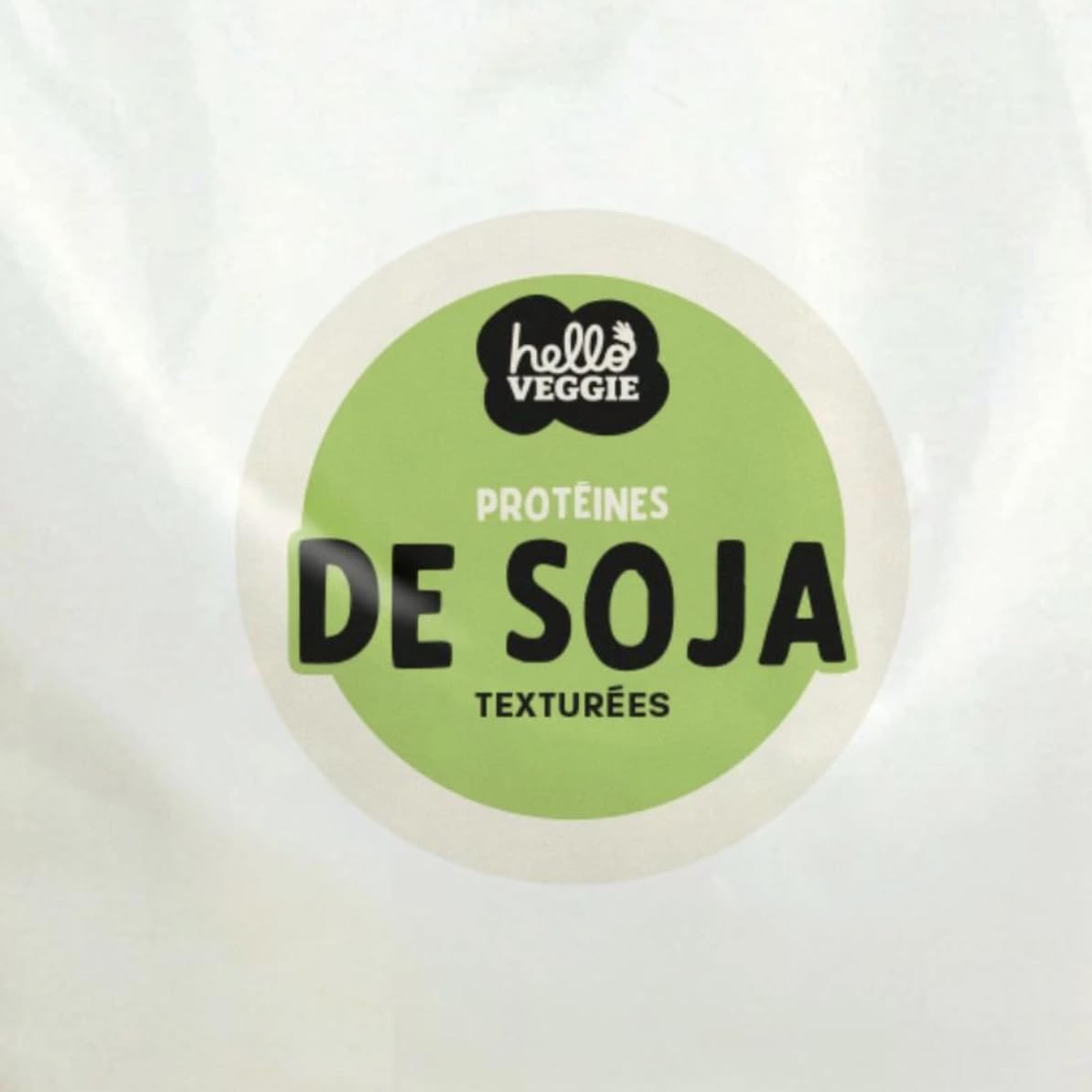 Texturiertes Sojaprotein Hack 5 kg – Hoher Gehalt an pflanzlichem Protein – Vegane Fleischalternative – Großes Sparformat – Ideal für vegetarische Küche & Sport – Hello Veggie