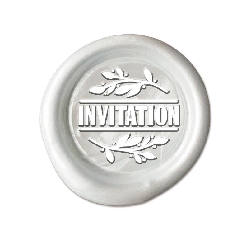 Aladine Pack 4 Bâtons De Cire Flexible Blanc Nacré – Idéal Cachetage Faire-Part Mariage, Baptême, Naissance & Décoration