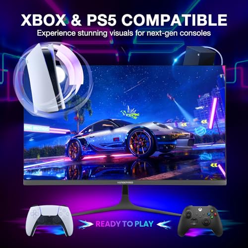 Image of 27 inch 1440P Gaming Monitor, 200Hz /144Hz Fast IPS 2K Computer Monitor with Speaker, Free-Sync & G-SYNC, 125% sRGB, HDR10, HDMI x2, DisplayPort x2, Compatible with Switch /Xbox /PS5, VESA Mountable