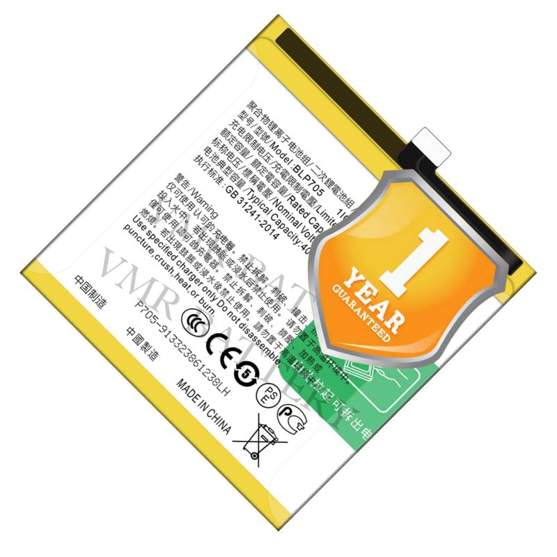 Image of Original BLP705 Battery Compatible for Oppo Reno 10X Zoom (CPH1919, PCCM00) - (4065mAh) - 1 Year Warranty K7