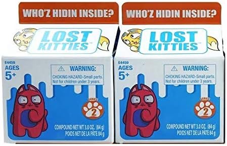 Lost Kitties Who'z Hidin Inside? Minis Toy - Set of 2 Secret Boxes, Ages 5 & Up (Product May Vary.)