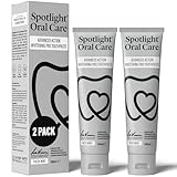 Spotlight Oral Care Advanced Action Whitening Pro Toothpaste - Dentist-Developed Triple Action Formula with Hydroxyapatite, Diamond Powder & PAP - Enamel Repair & Zero-Sensitivity Whitening - Two Pack
