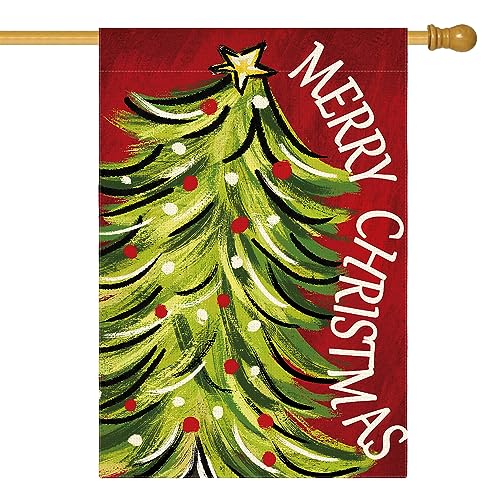 Christmas Flags 28 X 40 Double Sided