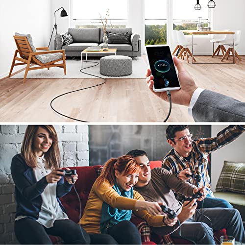 ANMIEL Cavo micro USB ultra lungo 5 m, cavo di