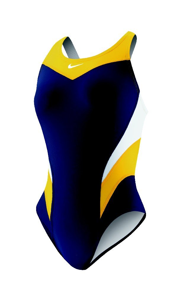 NIKE Nike Victory Potencia de Bloque de Color Back Tank Hembra, Varsity – maíz