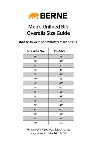 Berne Men's Slab Unlined Duck Bib Overall, 34 x 30, Short, Black - Thumbnail 4