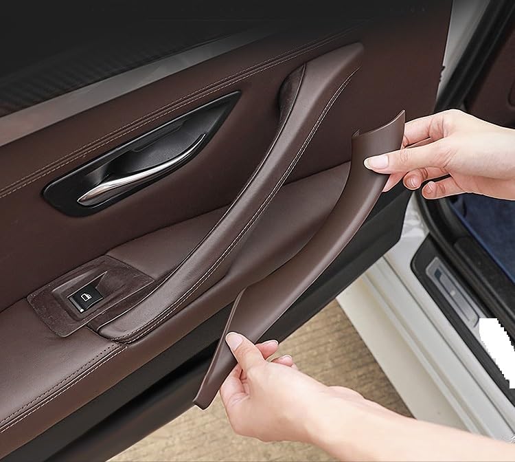 Consolle cover per interni Per BMW 2011-2017 Serie 5 F10 F18 F11 Maniglia Per Porta Auto Pannello Protezione Tirare La Cornice Copertura Maniglie Per Porte Interne Auto Adesivo Adesivi auto center ( C