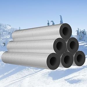 Prprp PRPRP Rohr-Isoliermantel Aluminiumfolie Gummi