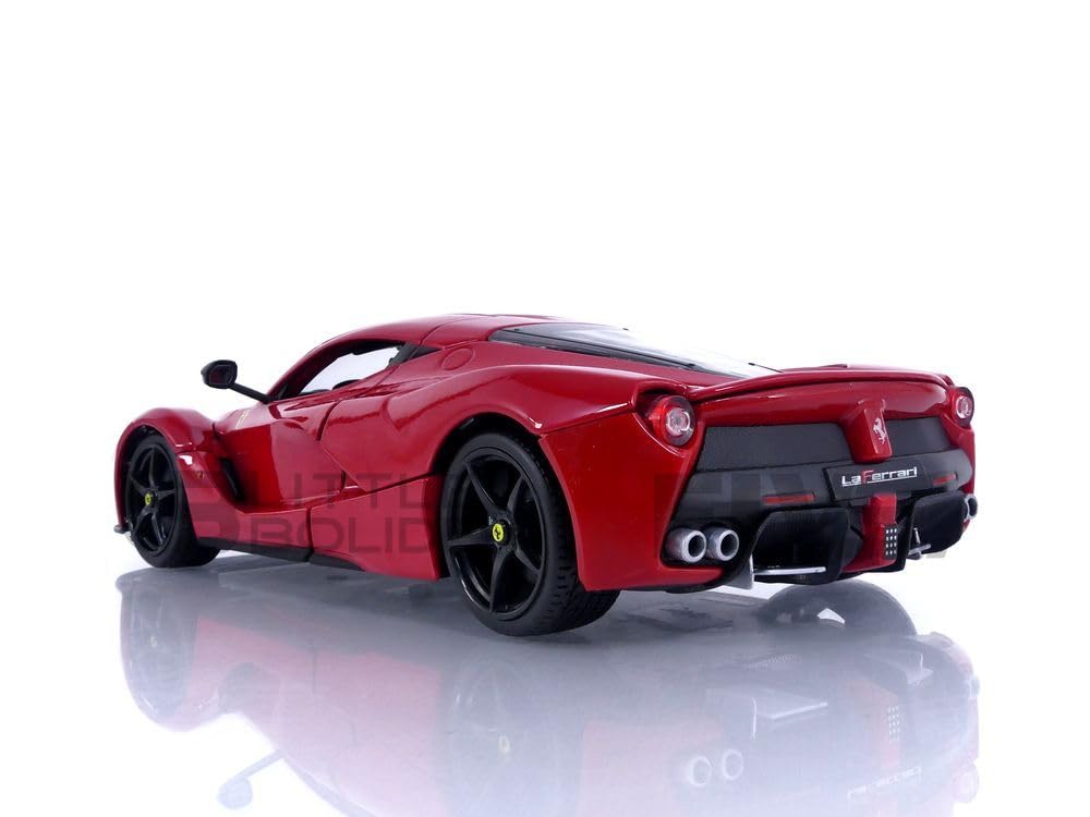 Bburago- Miniatura Auto da Collezione, 16001RR, Rosso/Nero