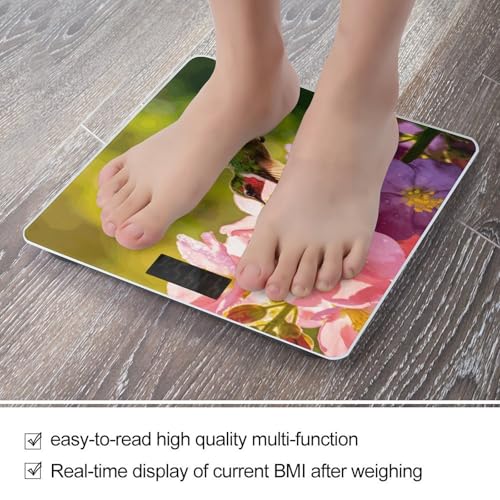 Báscula digital de baño con plataforma de vidrio templado miniatura 5