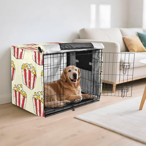 Housse de cage jaune jaune fenêtres maille résistante UV Popcorn L - 7