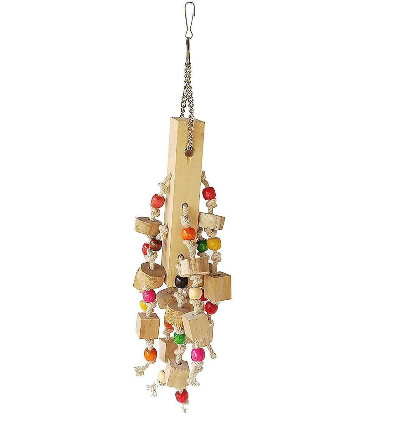 Emily Pets Bird Swing Toys, Chew Toys with Hanging Cage Toys for Small Parakeets, Cockatiels, Conures, Finches, Budgie, Macaws, Parrots, Love Birds(Multicolor) (B0978PF1S2) Amazon Price History, Amazon Price Tracker