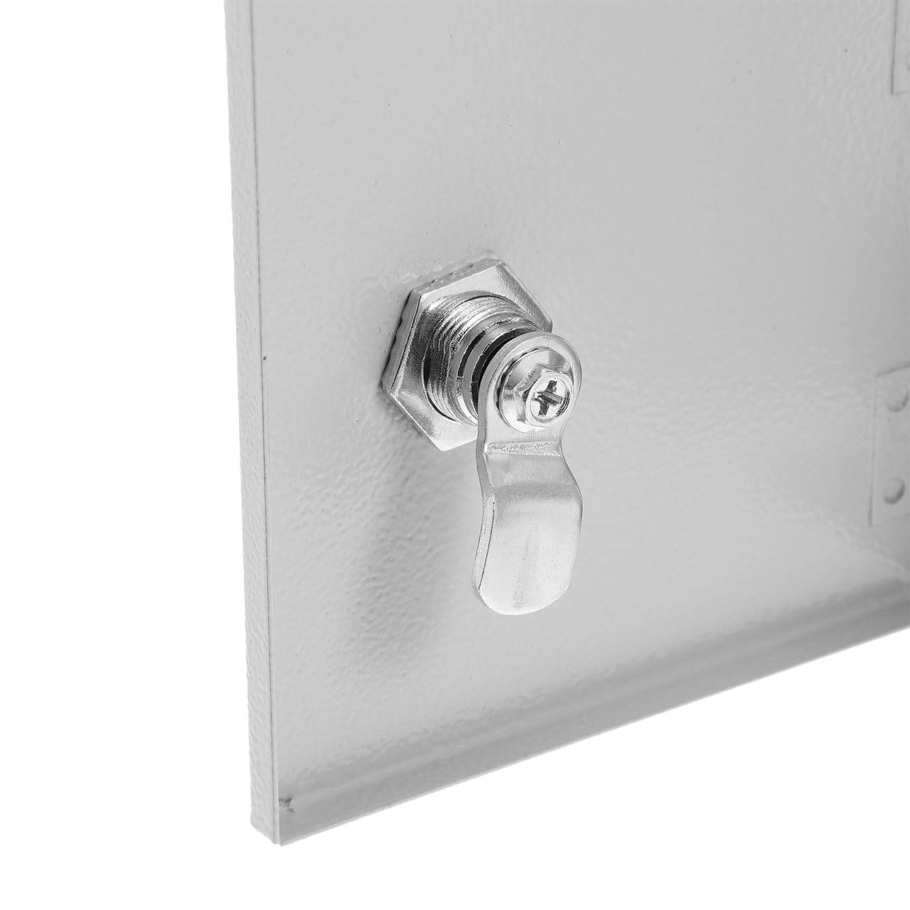 VALICLUD Boîte Électrique Murale Étanche Acier Inoxydable avec Serrure Boîtier de Protection Vandalisme pour Prises Électriques Extérieures et Intérieures Résistante Aux Éclaboussures et