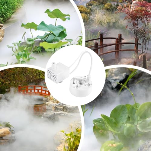 Nevalerra Water Fogger Mist Maker - Ultra Atomizer, Teichbefeuchter, haltbarer Leichter Konstruktion Stabiles wasserdichtes Design | Langlebige Leistung für Garten Terrasse Fischtank Innen im Freien