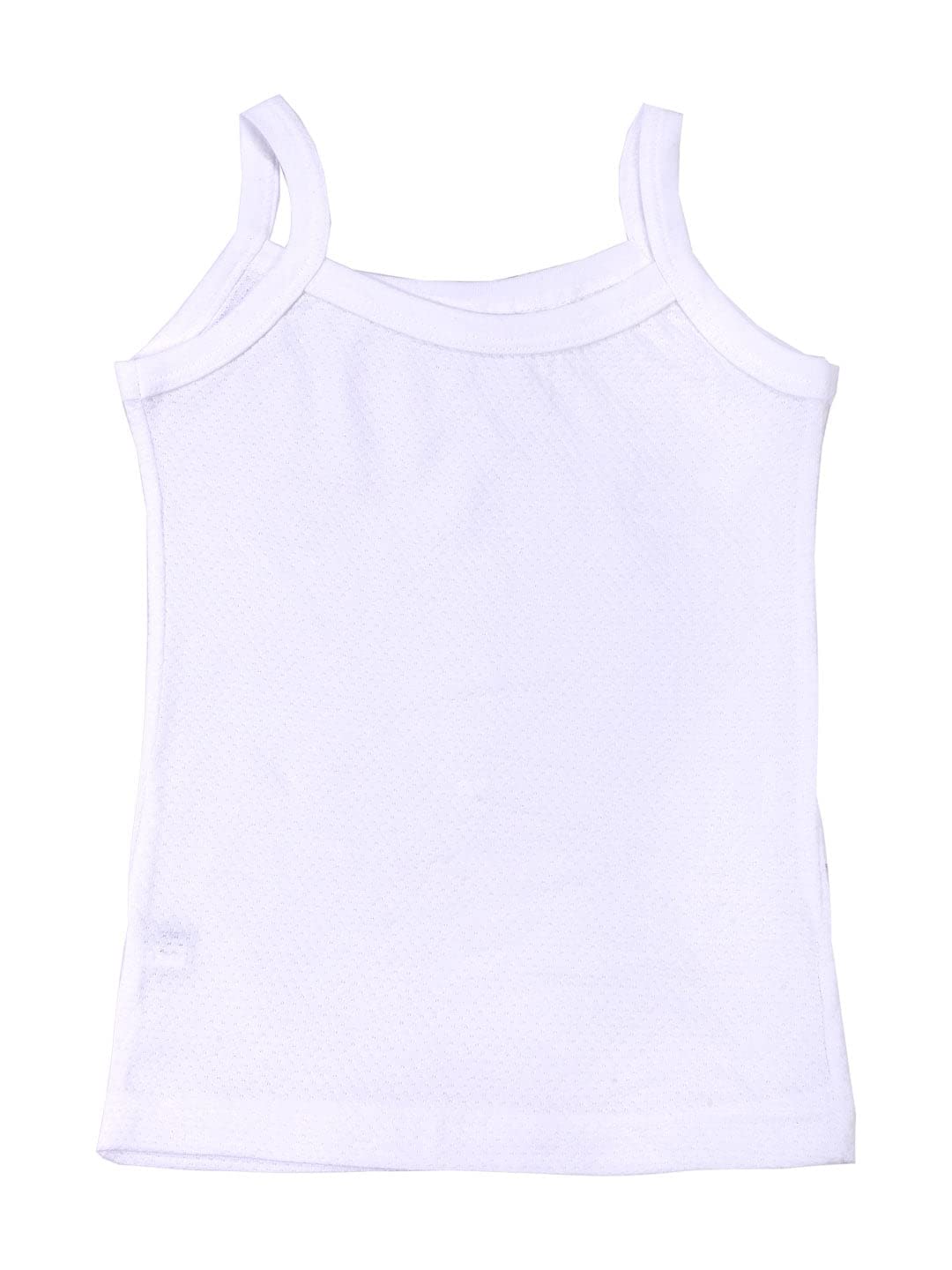 BODYCARE Girls Vest Dori Neck Sleeveless 100% Cotton Multicolor Soft Comfortable | Skin Friendly | Innerwear | Pack of 3… - Image 2 thumbnail