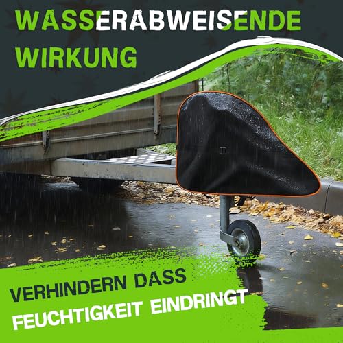 Deichselabdeckung Wohnwagen,Deichselhaube Anhänger wasserdicht 95x17x65cm – Ansicht 5