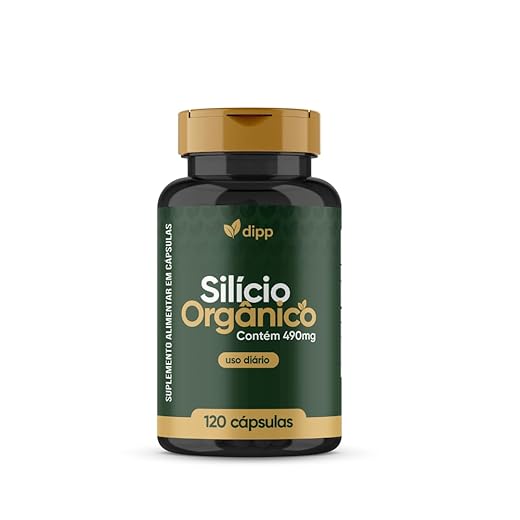 Silício Orgânico 490mg 120 Cápsulas