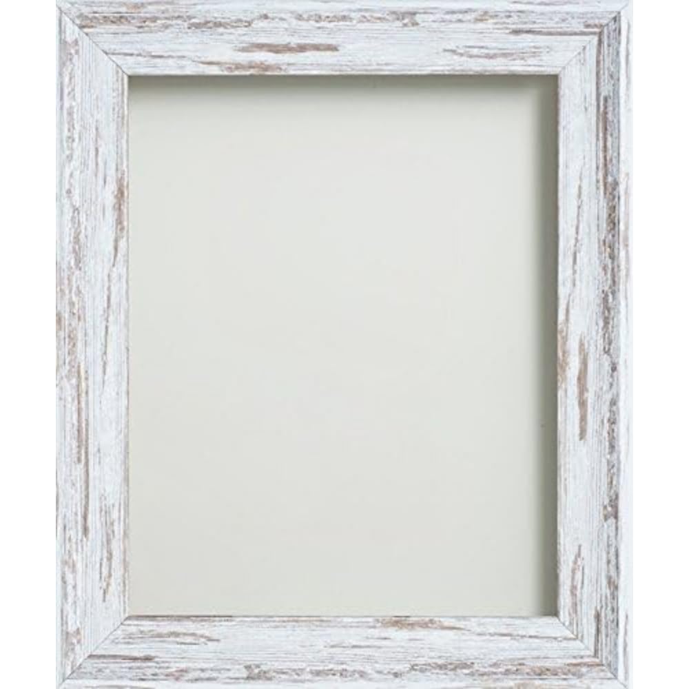 Frame Company Driftwood Lynton Range, 8X6 Inch Picture Photo Frame Fitted With Glass * Choice Of Four Colours * New