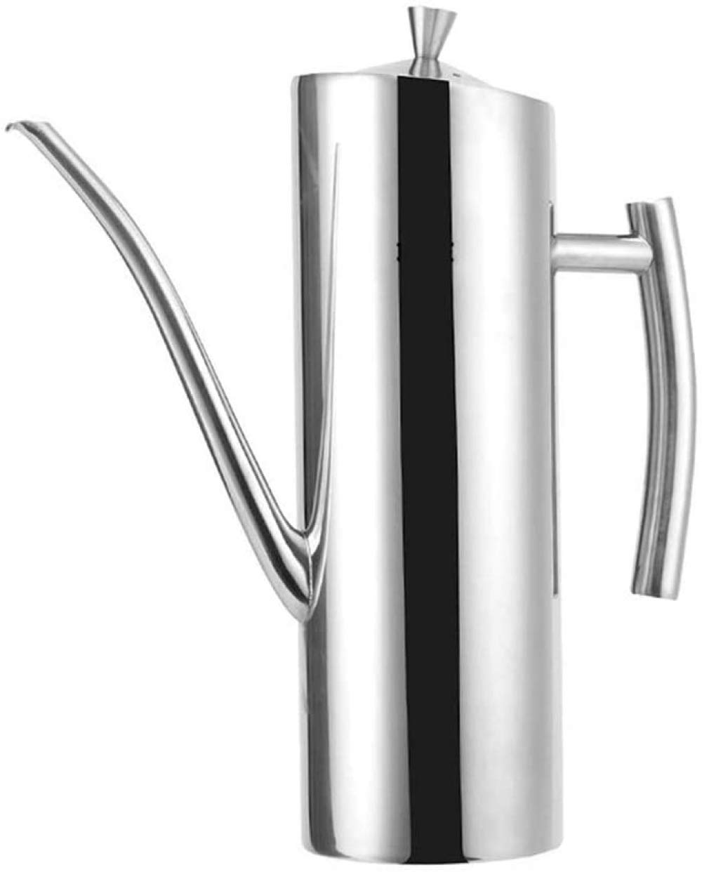 Dispenser per olio e aceto Guarnizione di tenuta in acciaio inossidabile Vaso antigoccia, contenitore per olio per bottiglie di aceto e salsa di soia, utilizzato per la cucina casalinga,-1000ml