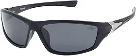 Dashgo Eyewear Óculos de Sol Esportivo, Lente Fumê, Proteção Solar UV 100%, Lentes Polarizadas, com Kit Case e Flanela