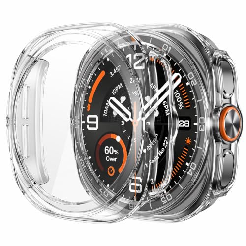Image of Misxi 2-Pack Case with Screen Protector for 47mm Galaxy Watch Ultra 2