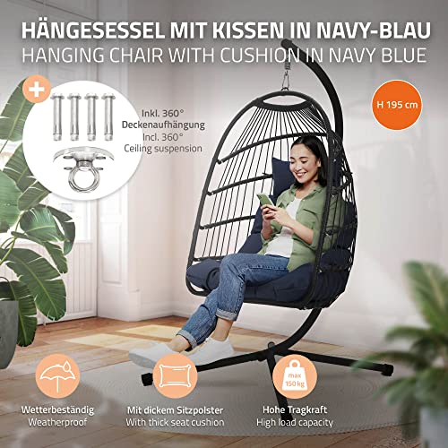 ECD Germany Poltrona Sospesa con Telaio di