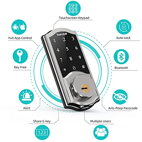 Hornbill HB001 Wifi Smart Locks Deadbolt thumb #2