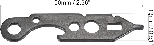 Miniatura 2 de PATIKIL Herramienta de llave de dardos, accesorio de dardos de manejo de cabeza de dardos de plástico para ejes de aluminio, puntas de dardos