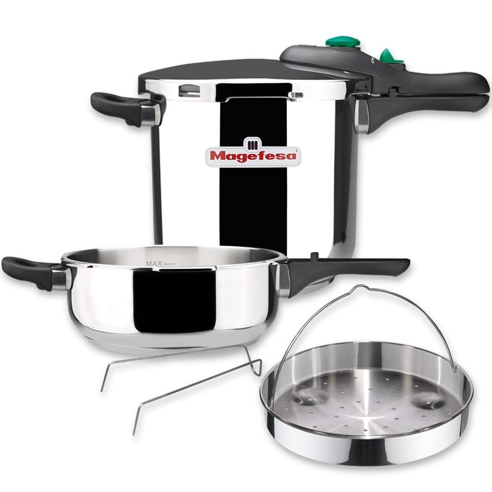 Pentola A Pressione Magefesa Dynamic 6L - Acciaio Inox 18/10, Per Induzione - Foto 10