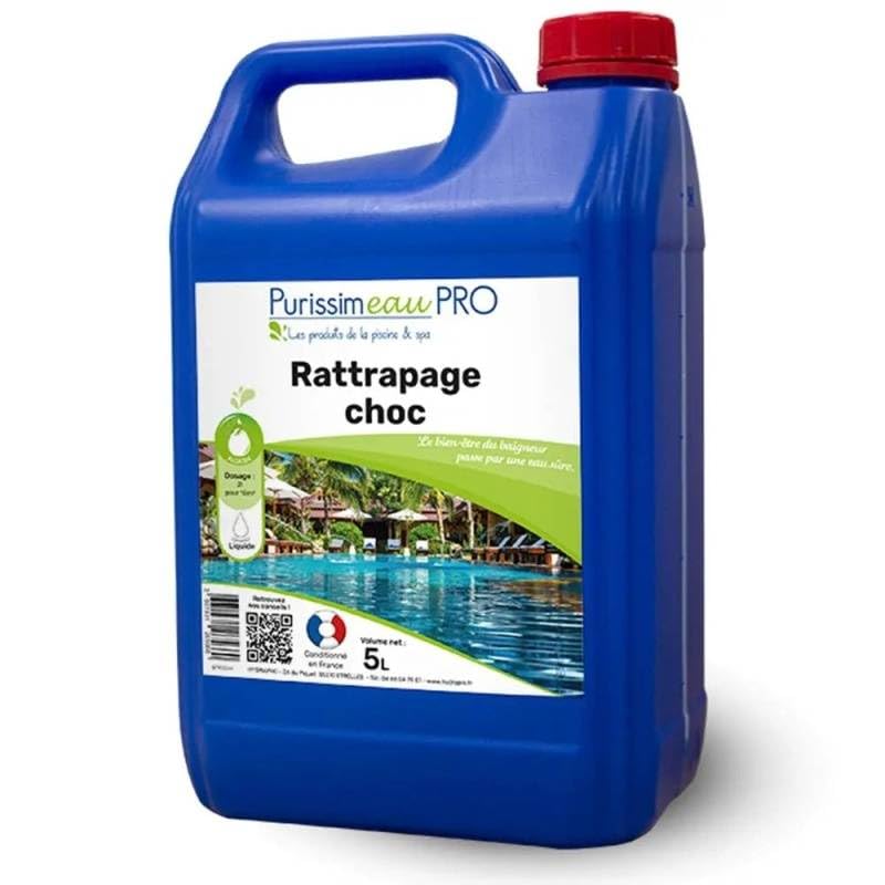 PURISSIMEAU - Traitement Piscine - Rattrapage Choc - 5L