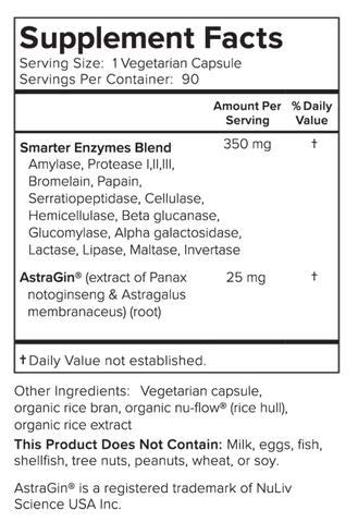 Smarternutrition Plant-Based Vitamin D3 Immune Support With Vegan K2 Complex + Smarter Nutrition Enzymes - Daily Digestive Aids With 16 Different Natural Enzymes #TOP6