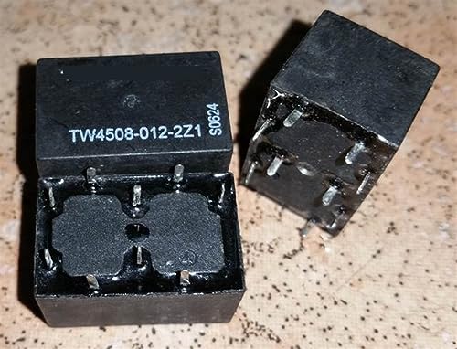 Relais 9 broches 12V TW4508-012-2Z1 haute conductivité pour isolation électrique