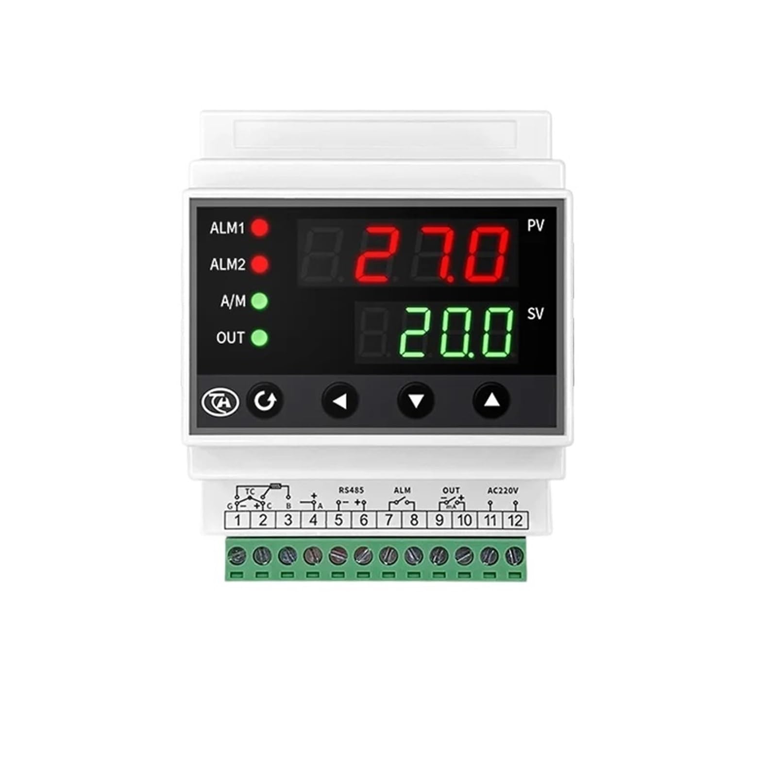 Din PID Thermostat Digital Intelligent Temperature Controller Relay Output , SSR , RS485 Communication Modbus Protocol(SSR out with RS485)