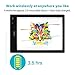 HUION LB4 Light Box Wireless Battery Powered Ultra-Thin Portable A4 Size LED Light - 12.6x9 inch